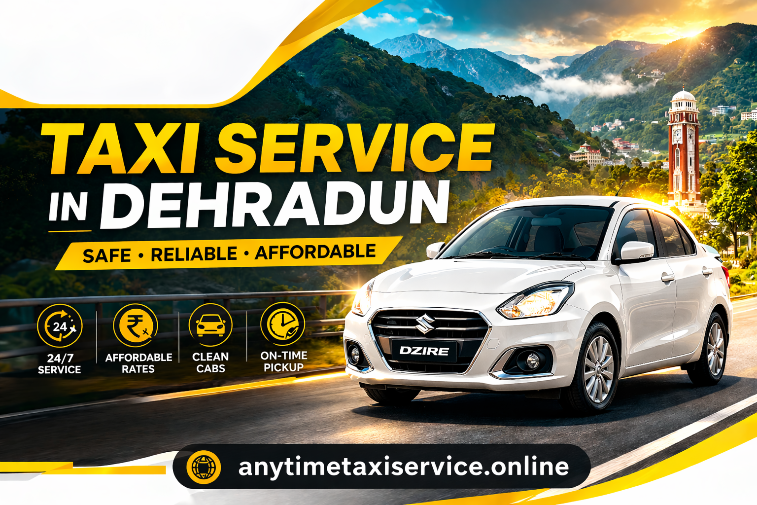 Taxi Service in Dehradun